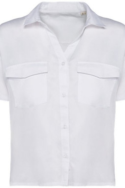 Spasso SP514 - Chemise écoresponsable oversize en lyocell femme
