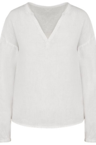 Spasso SP524 - Ladies Linen Blouse