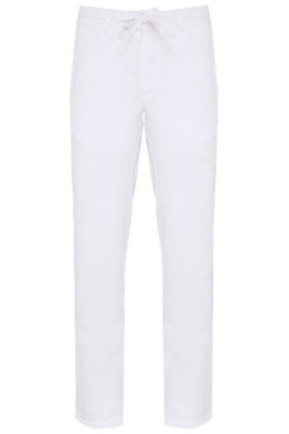 Spasso SP732 - Men's Linen Washed Effect Trousers