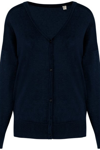 Spasso SP922 - Eco-friendly Ladies Lyocell V Neck Jumper