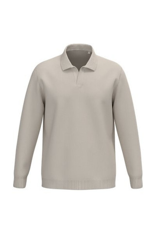 Spasso SP901 - Mens jumper with polo collar