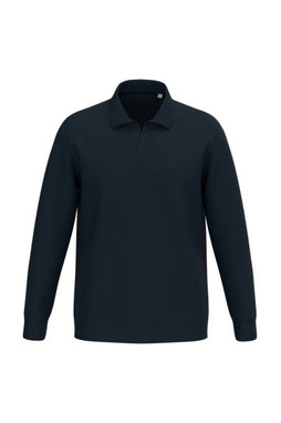Spasso SP901 - Mens jumper with polo collar