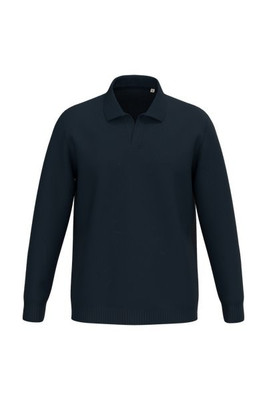 Spasso SP901 - Men's jumper with polo collar