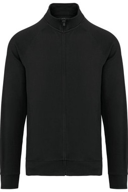 WK. Designed To Work WK406 - Veste molleton coton manches raglan unisexe