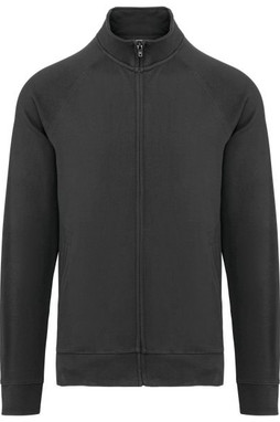 WK. Designed To Work WK406 - Veste molleton coton manches raglan unisexe