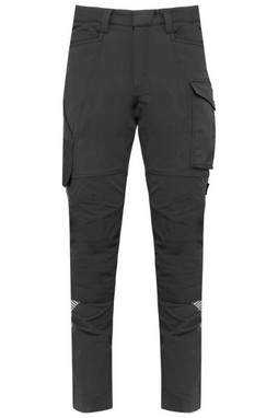 WK. Designed To Work WK747 - Pantalon léger stretch recyclé multipoches unisexe