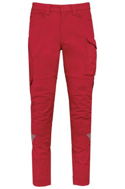 WK. Designed To Work WK747 - Pantalon léger stretch recyclé multipoches unisexe