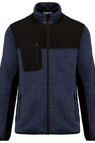 WK. Designed To Work WK9108 - Veste recyclée en polytricot homme