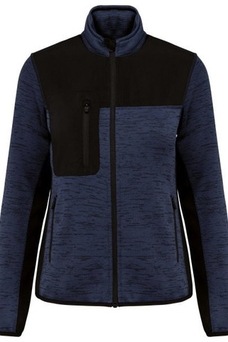 WK. Designed To Work WK9109 - Veste recyclée en polytricot femme