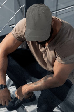 Otto Cap 104-1018 - Distressed Dad Hat