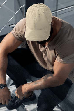 Otto Cap 104-1018 - Distressed Dad Hat