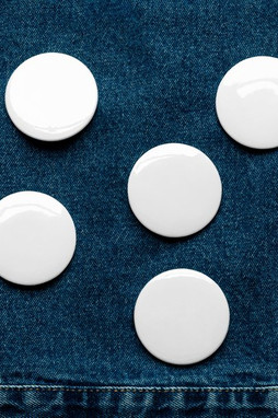 Set of Pin Buttons 2.25″ - Egotier 660-16412