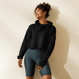 Bella+Canvas 7502 - Women's Cropped Hoodie