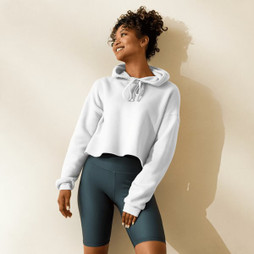 Bella+Canvas 7502 - Womens Cropped Hoodie