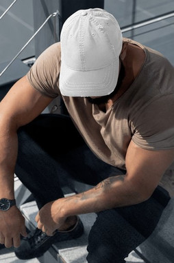 Otto Cap 104-1018 - Distressed Dad Hat