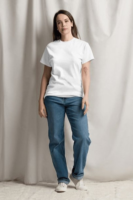 Gildan 5000 - Heavy Cotton - Double Needle Stitching - Blank High-Quality Fabric T-shirt