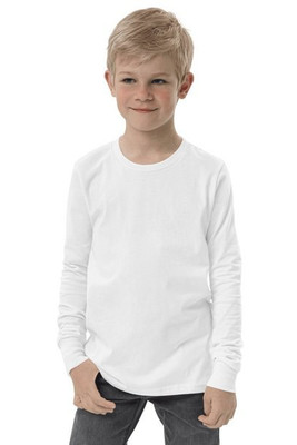 Bella+Canvas 3501Y - Youth Jersey Long Sleeve T-Shirt