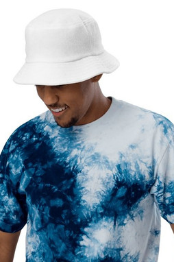 Capstone Terry Cloth Bucket Hat - Unstructured Terry Cloth Bucket Hat