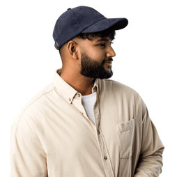 Big Accessories BA703 - Vintage Corduroy Cotton Cap with Brass Buckle