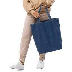 Mantis M196 - Organic Denim Tote Bag