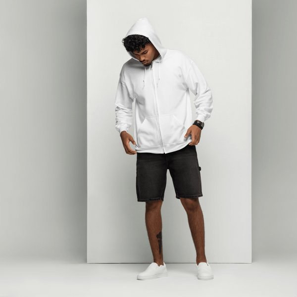 Gildan 18600 - Full Zip Hooded Sweatshirt