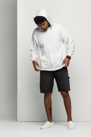 Gildan 18600 - Premium Heavyweight Full Zip Hooded Sweatshirt