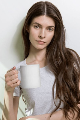 White Glossy Mug 20 oz - Egotier 19-16586