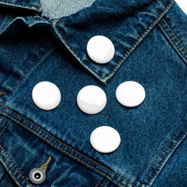 Set of Pin Buttons 1.25″ - Egotier 660-16411