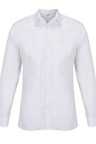 SOLS 04770 - BAILEY MEN Herenoverhemd In Popeline Met Lange Mouwen