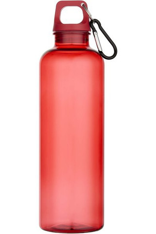 Oregon 750 ml waterfles van RCS-gecertificeerd gerecycled plastic met karabijnhaak - EgotierPro 100877