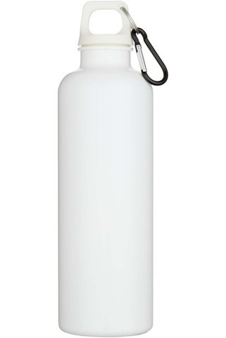 Bouteille d’eau Oregon de 750 ml en plastique recyclé uni certifié RCS avec mousqueton   - EgotierPro 100878