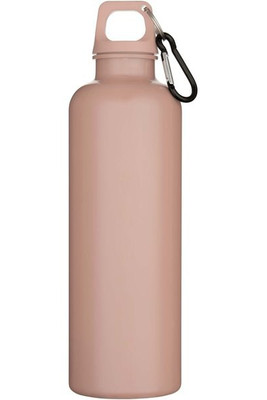 Oregon 750 ml solid colour RCS recycled plastic water bottle with carabiner   - EgotierPro 100878