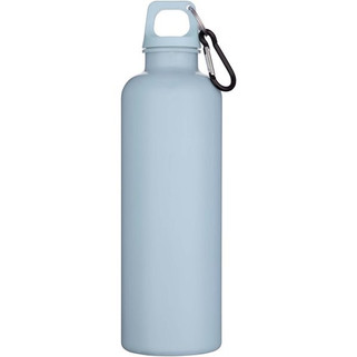 Oregon 750 ml solid colour RCS recycled plastic water bottle with carabiner   - EgotierPro 100878