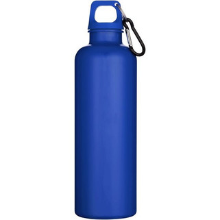 Oregon 750 ml solid colour RCS recycled plastic water bottle with carabiner   - EgotierPro 100878