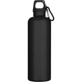 Oregon 750 ml solid colour RCS recycled plastic water bottle with carabiner   - EgotierPro 100878