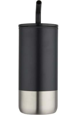 Grayson 480 ml RCS recycled insulated tumbler with straw - EgotierPro 100918