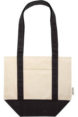 Sam 320 g/m² GRS recycled mini cotton tote bag - EgotierPro 120800