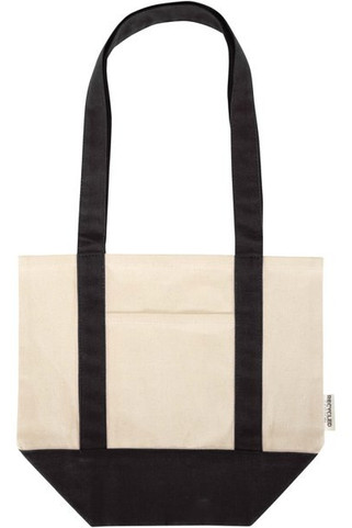Sam 320 g/m² GRS recycled mini cotton tote bag - EgotierPro 120800