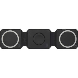 Armus 3-in-1 15W recycled plastic foldable wireless charger - EgotierPro 124498