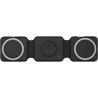 Armus 3-in-1 15W recycled plastic foldable wireless charger - EgotierPro 124498