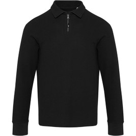Elevate 39551 - Zeus long sleeve unisex half zip polo
