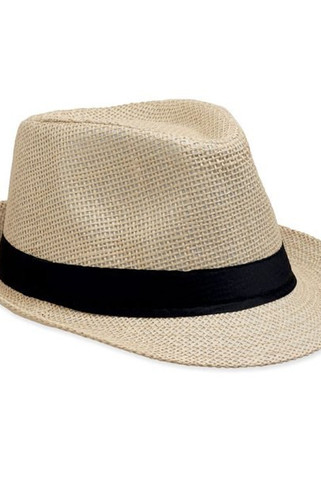 BOOWIE Stråhat af papir - GiftRetail MO2367