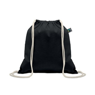 OSOLE DRAW COLOUR Drawstring bag Fairtrade 180gr - GiftRetail MO2591