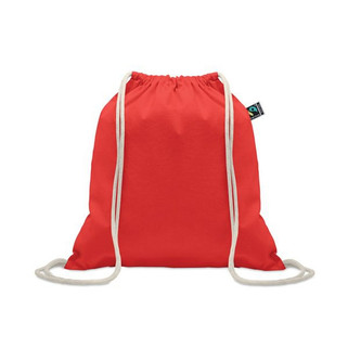 OSOLE DRAW COLOUR Drawstring bag Fairtrade 180gr - GiftRetail MO2591