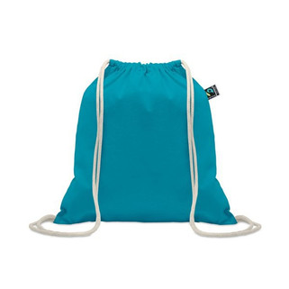 OSOLE DRAW COLOUR Drawstring bag Fairtrade 180gr - GiftRetail MO2591