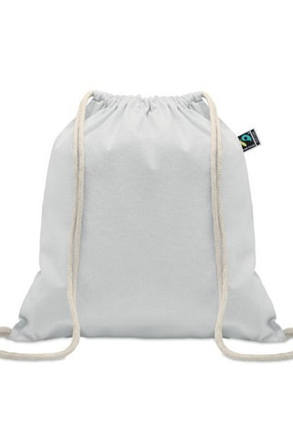 OSOLE DRAW COLOUR Drawstring bag Fairtrade 180gr - GiftRetail MO2591