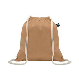 OSOLE DRAW COLOUR Drawstring bag Fairtrade 180gr - GiftRetail MO2591