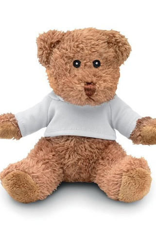 JOHNNY T Teddy bear with t-shirt - GiftRetail MO2594