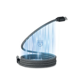BRAID Braided magnetic cable in RPET - GiftRetail MO2778