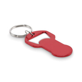 CLAVE Recycled aluminium bottle opener k - GiftRetail MO2793